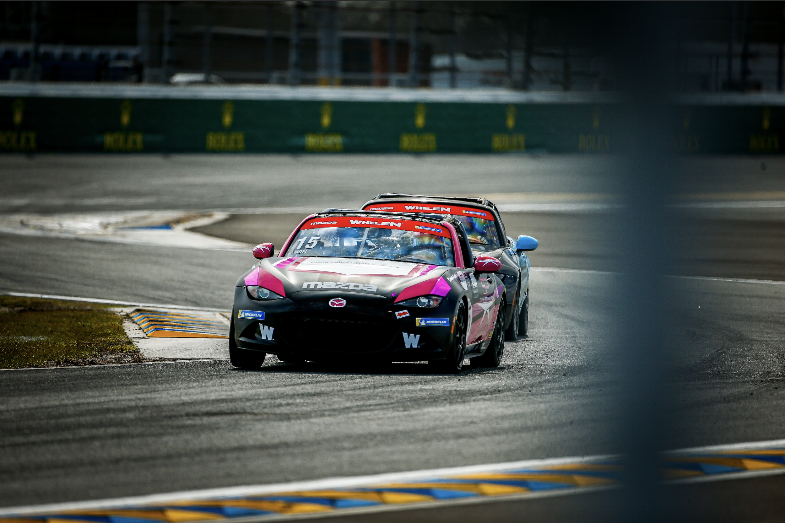 Sally Mott Racing Mazda MX-5 Cup Driver First to the Finish Amazon
